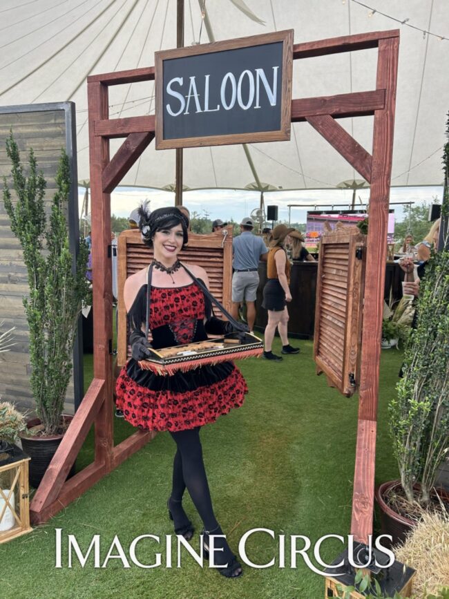 Imagine Circus, Saloon Girl, Cigar Girl, Roving Performer