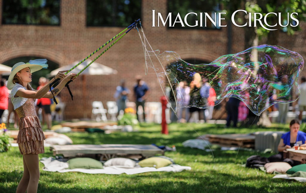 Imagine Circus, Soap Bubble Artist, Rose Gold, Children's Event, Family Friendy Performer