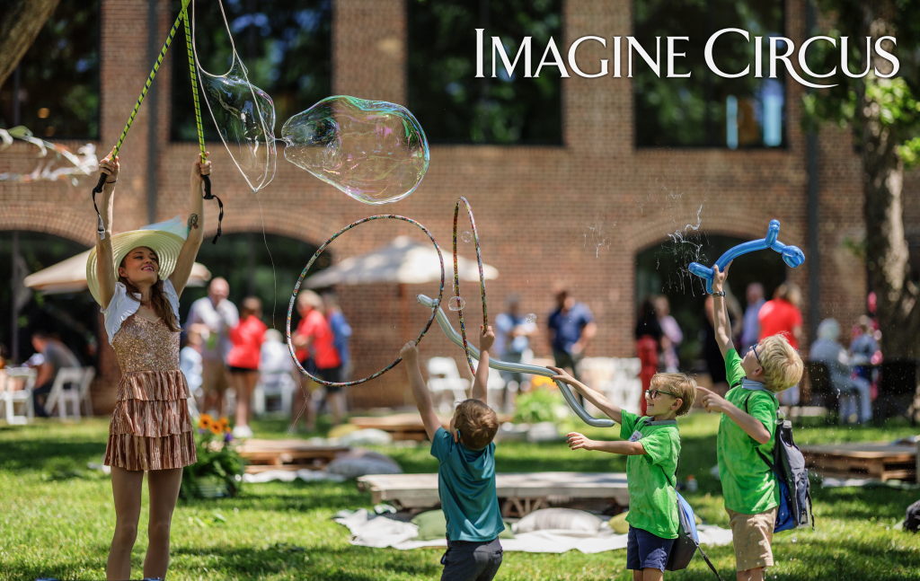 Imagine Circus, Soap Bubble Artist, Rose Gold, Children's Event, Family Friendy Performer